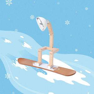 오리지널 스노우보드 테이블스탠드(조명미포함)