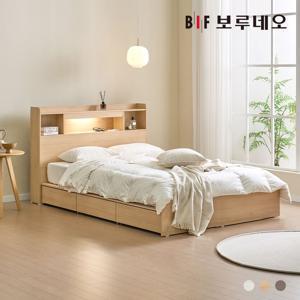 코코 LED 수납침대 프레임 D/Q/K