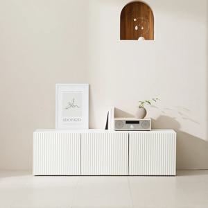 루시엔 템바보드 1350 낮은 거실장 수납장