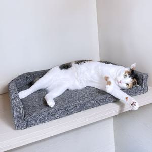 고양이 캣 스크래쳐 우드 쇼파형 침대