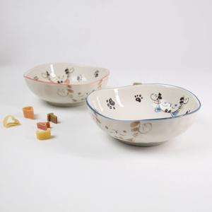 수정고양이 변형찬기 캐릭터식기