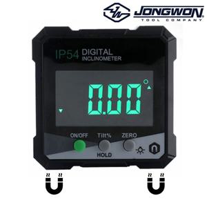 디지털 각도계 수평 각도기 경사계 IP54방수 IP54-360