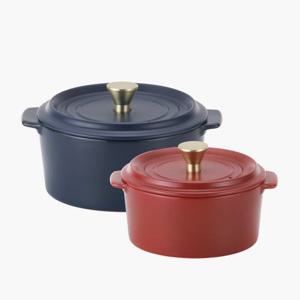 칸 내열냄비 2종 세트(16cm+18cm)