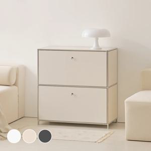 N포트 E0 모듈러 2단 수납장 800 (3colors)_O33
