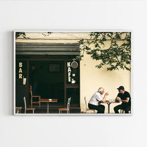 2+1 미드센츄리 모던 풍경 사진 인테리어 포스터 대형 액자 - Deep talk