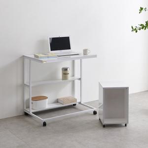 베텐 스틸 이동식 미니 책상+의자