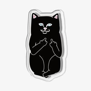 욕하는검냥이 아크릴 스마트톡