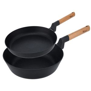 마이셰프 퓨어 우드 IH 프라이팬 20cm+궁중팬 26cm