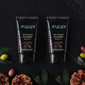 [1+1]백탁현상,끈적임 없는 남성 선크림 SPF 50+ 40ml x2개