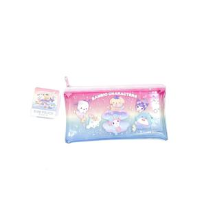 산리오 캐릭터즈 플렛 투명 파우치 쿠로미 시나모롤 헬로키티 마이멜로디