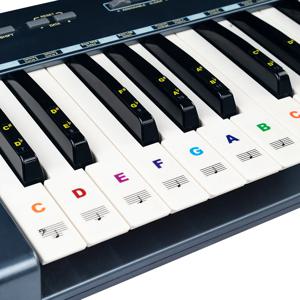 GFM02 피아노 건반스티커 계이름 음계 코드 피아노연습