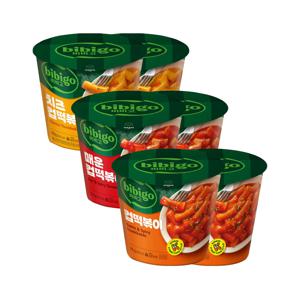 비비고 컵떡볶이*6개(오리지널*2개+스파이시*2개+치즈*2개)