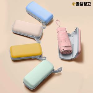 미니 파우치 초경량 접이식 3단 우산 양산 양우산 UV 자외선 차단 5colors