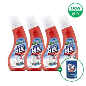 바르는 비트 찌든때 제거 전용 220ml X 4개+비트 겸용300g 증정