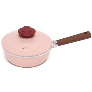 와우쿡 중력주조 IH 인덕션 도나베 넘침방지 세라믹코팅 편수냄비 22cm (0541)