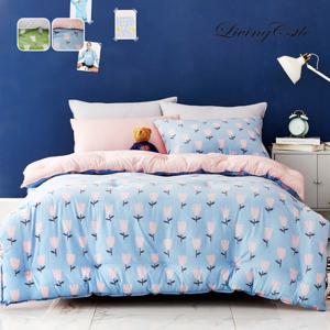 국산 간절기 알러지케어 마이크로 도톰한 모달 튤립 차렵 이불 세트 SS/KK 2컬러