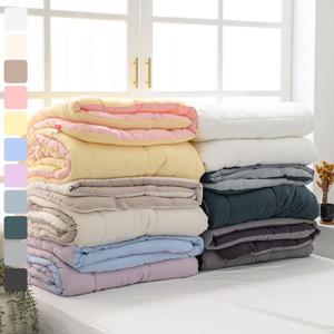 데일리 세미 먼지없고 부드러운 진드기방지 차렵이불 11Color(S/Q/K/LK)
