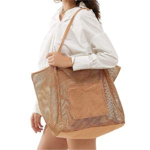 최신썸머 네트백 / 캔버스백/ 천숄더백/ 직장인 / 캐쥬얼 / 손가방 / 친환경가방