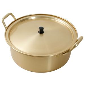 황제 황냄비 양수 30cm GI 라면 알루미늄 찌개 양은냄비