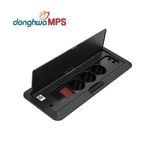 MPS 신형 매립콘센트 3구 3USB - 반자동 커버 매립형 콘센트 빌트인 멀티탭
