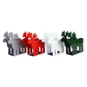 후스디자인 Rudolph 크리스마스 냅킨 Red/Green/Silver/White