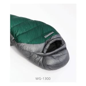 WG1300 구스다운 동계 백패킹 머미형 캠핑 침낭