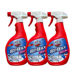찌든때 제거 스프레이 용기 500ml x 3개 얼룩 강력 세척