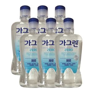 제로 구강청결제 750ml x 6개
