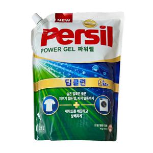 파워젤 딥클린 리필 액체세제 2.1L 드럼/일반 겸용