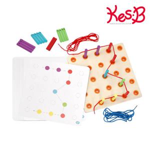 캐스B 튼튼 실꿰기페그보드(2226)