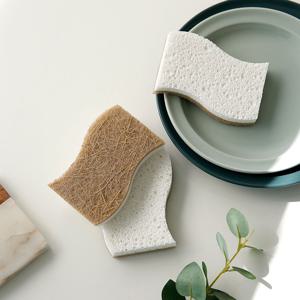 천연 코코넛 수세미 주방 설거지 펄프 스펀지 9P 세트