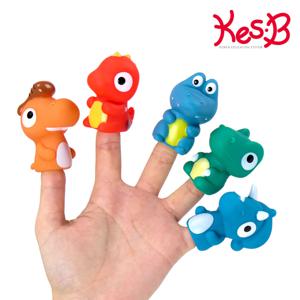 캐스B 플레이 러버손가락인형공룡(2603)