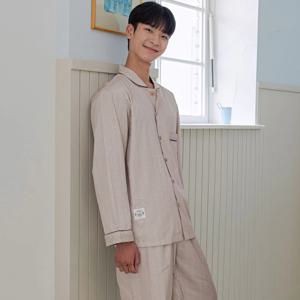 남자생일선물 긴팔잠옷 순면파자마 집에서입는 부모님 원마일웨어 빅사이즈 홈웨어