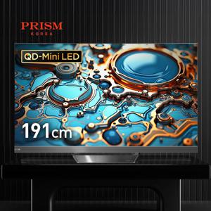 CP75G3MG 191cm QD-Mini LED 사운드바 일체형 144Hz 구글 스마트TV