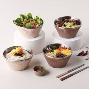 러반 포케볼 8P세트 (포케볼 18cm 4P + 젓가락 4P)