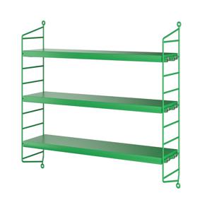 국내발송 - String Pocket 스트링 포켓 선반 green/green