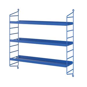국내발송 - String Pocket Metal 스트링 포켓 메탈 선반 blue/blue