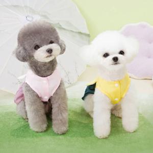 강아지 유니크 한복 스커트 하네스