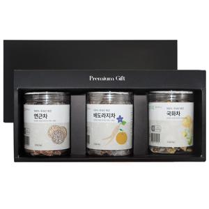 국산 티백차 전통차선물세트 8호 연근차 + 배도라지차 + 국화차