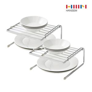 [1+1] SOK 올스텐 304 주방정리 싱크대 선반 그릇 접시 냄비 수납 정리대 M