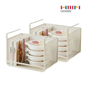 1+1 SOK 마일드 주방 걸이형 다용도 선반 수납 행잉 바스켓 싱크대 정리용품