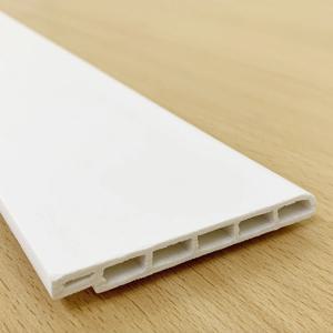 PVC 걸레받이 몰딩 80X9X2440mm (8cm) 백색 6개 묶음
