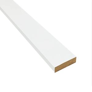 MDF 사각 평몰딩 30X9X2440mm (3cm) 백색 6개 묶음