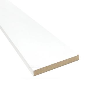 MDF 사각 평몰딩 100X9X2440mm (10cm) 백색 6개 묶음