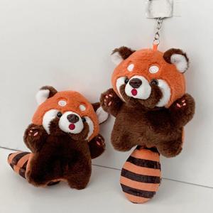 귀여운 레서판다 팬더 동물 인형 키링 가방 열쇠고리