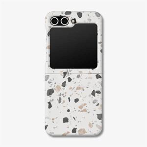 JJU 테라조 대리석 Z플립6/5 하드케이스