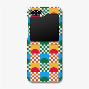 밍에르스튜디오 키치 체스보드 Z플립6/5 하드케이스