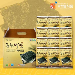 광천별맛재래김 식탁용김 15gx12봉 밥반찬 선물세트 조미김