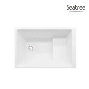 씨트리 매립형 욕실 화장실 사각 반신욕조 ST-6075Q (1600X750)