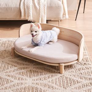 펫가구 블랑 패브릭 원목 프리미엄 반려동물 소파 애견방석 애견쿠션 애견침대